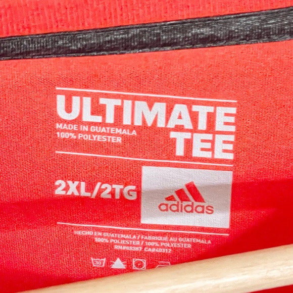 NEW Adidas Miami Hurricanes Basketball Long Sleeve Orange Ultimate Tee Men’s XXL - Picture 7 of 7